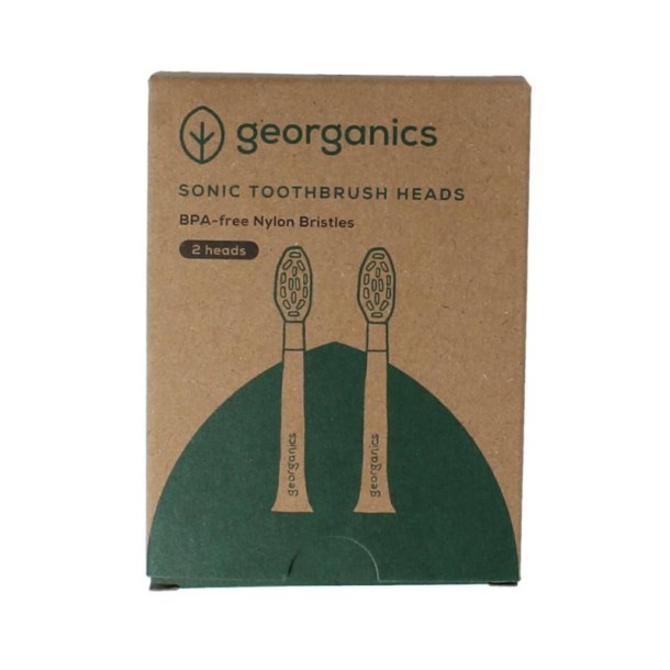 Georganics Sonic replacement heads (2 Stuks)