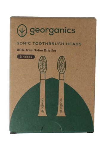 Georganics Sonic replacement heads (2 Stuks)