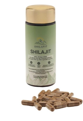 Shilafit Shilajit 500mg (120 Capsules)