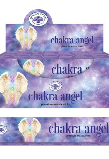 Green Tree Wierookstokjes chakra angel natural (15 Gram)