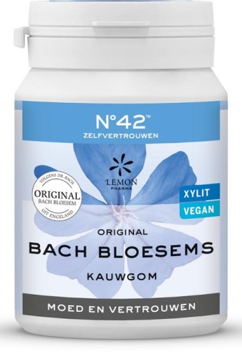 Bach Bloesem Kauwgom nr. 42 vertrouwen (60 Gram)