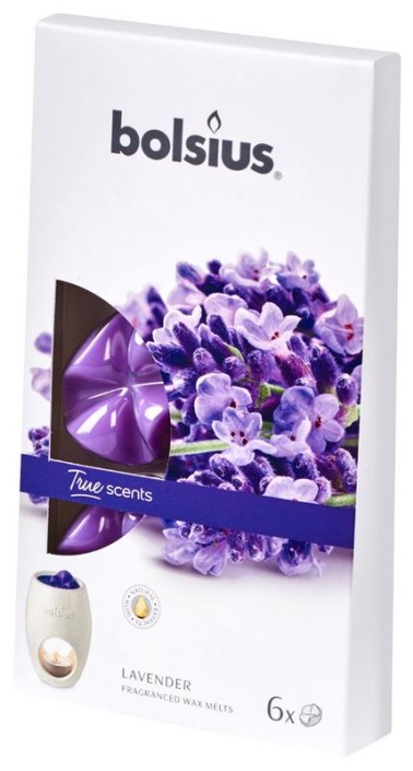 Bolsius True Scents waxmelts lavender (6 Stuks)