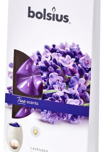 Bolsius True Scents waxmelts lavender (6 Stuks)