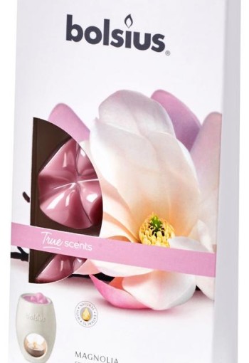 Bolsius True Scents waxmelts magnolia (6 Stuks)