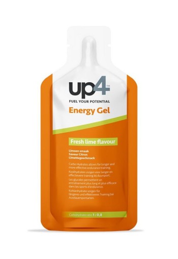 UP4 Energy gel fresh lime (55 Gram)