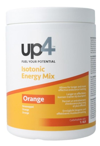 UP4 Isotonic drink poeder sinaasappel (735 Gram)