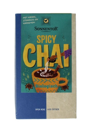 Sonnentor Spicy chai thee bio (18 Zakjes)