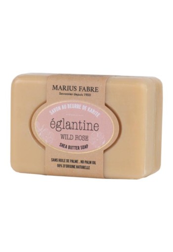 Marius Fabre Zeep wilde roos (100 Gram)