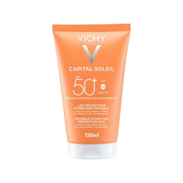 Vichy Capital soleil hydrating milk SPF50+ (150 Milliliter)