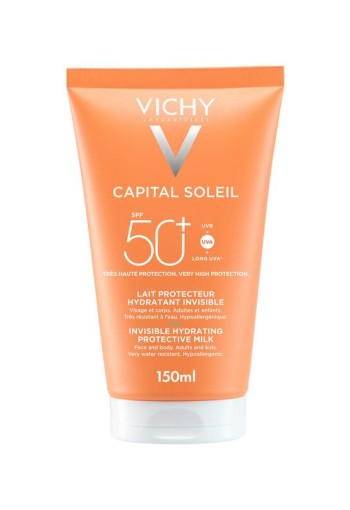 Vichy Capital soleil hydrating milk SPF50+ (150 Milliliter)
