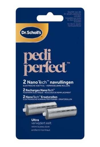 Dr. Scholl's Pedi perfect elektrische voetvijl  navulrollers (2 Stuks)