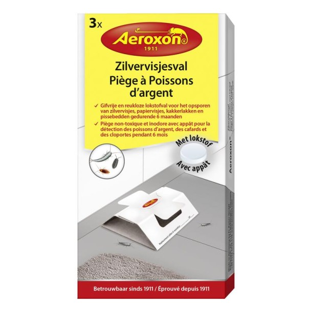 Aeroxon Zilvervisjesval (3 Stuks)