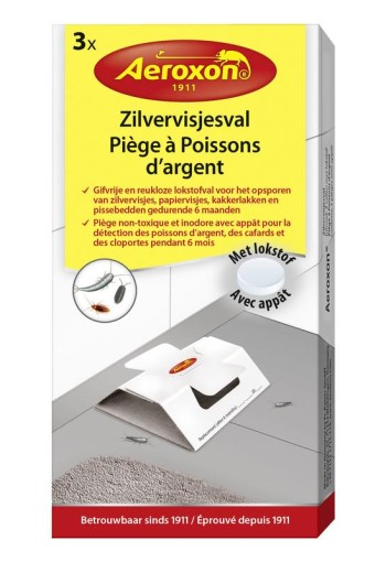 Aeroxon Zilvervisjesval (3 Stuks)