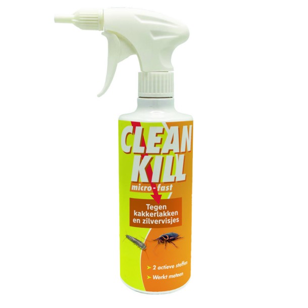 BSI Clean kill micro-fast kakkerlakken en zilvervisjes (500 Milliliter)