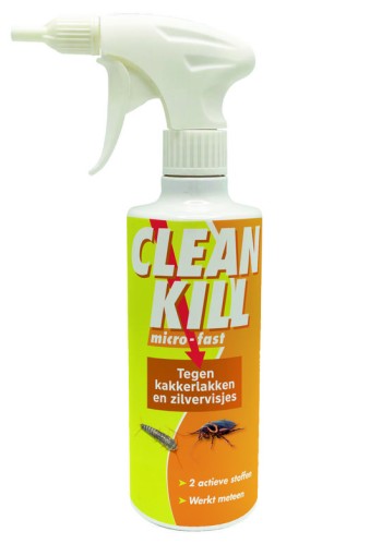 BSI Clean kill micro-fast kakkerlakken en zilvervisjes (500 Milliliter)