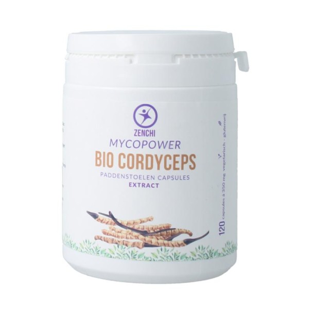 Mycopower BIO Cordyceps extract bio (120 Capsules)