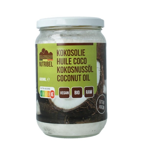 Nutribel Kokosolie extra vierge bio (600 Milliliter)