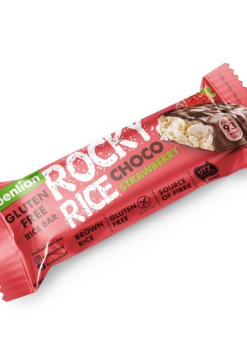 Benlian Rocky rice choco strawberry glutenvrij (18 Gram)