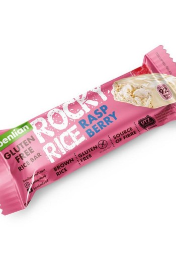 Benlian Rocky rice raspberry bar glutenvrij (18 Gram)