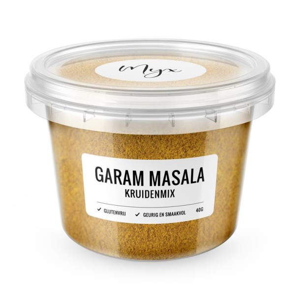 Myx Garam masala kruidenmix glutenvrij (40 Gram)