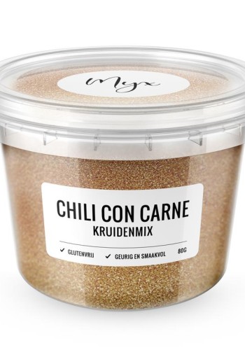 Myx Kruidenmix chili con carne glutenvrij (80 Gram)