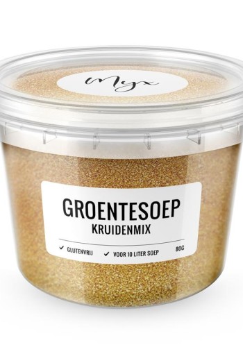 Myx Kruidenmix groentesoep glutenvrij (80 Gram)