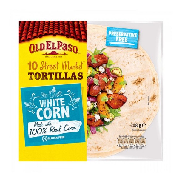 Old El Paso Mini tortillas glutenvrij (208 Gram)
