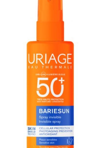Uriage Bariesun spray fragrance free SPF50 (200 Milliliter)