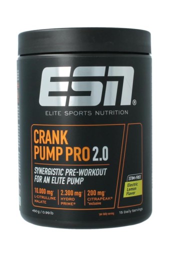 ESN Crank pump pro 2.0 electric lemon (450 Gram)