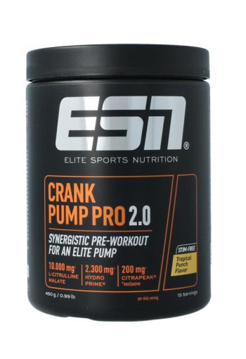 ESN Crank pump pro 2.0 tropical punch (450 Gram)