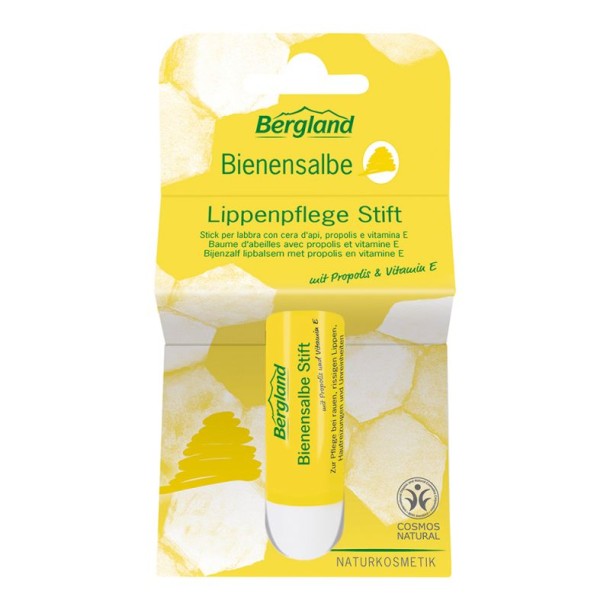 Bergland Bijenzalf lippenbalsem (4,8 Gram)