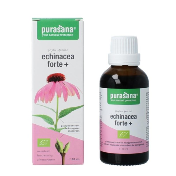 Purasana Echinacea forte + vegan bio (50 Milliliter)