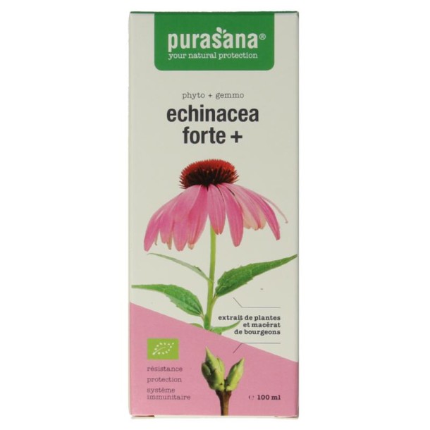 Purasana Echinacea forte + vegan bio (100 Milliliter)