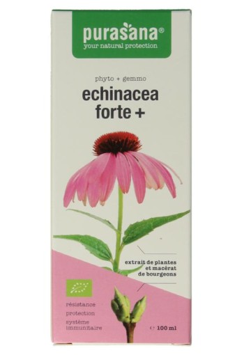 Purasana Echinacea forte + vegan bio (100 Milliliter)