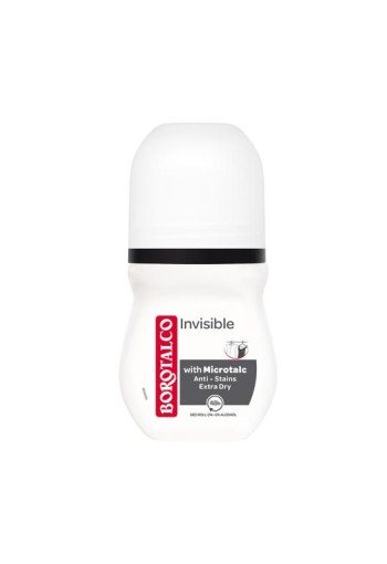 Borotalco Deodorant roller invisible 50 Milliliter