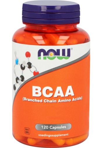NOW BCAA (Branched Chain Amino Acids) (120 Vegetarische capsules)