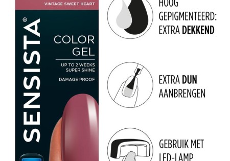 Sensista Color gel vintage sweet heart (7,5 Milliliter)