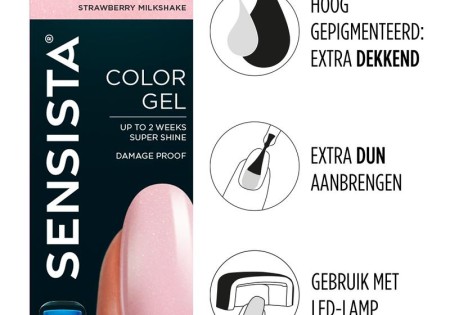 Sensista Color gel strawberry milkshake (7,5 Milliliter)