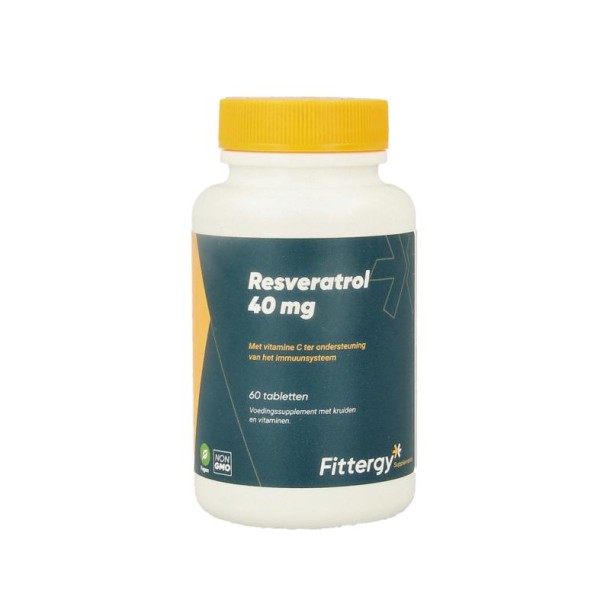 Fittergy Resveratrol 40mg (60 Tabletten)