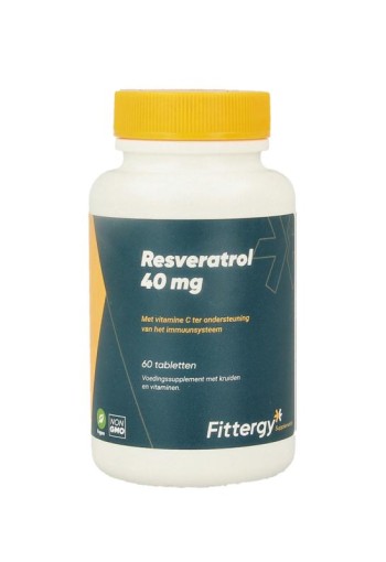 Fittergy Resveratrol 40mg (60 Tabletten)