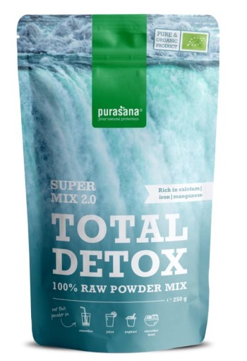 Purasana Total detox mix 2.0 vegan bio (250 Gram)