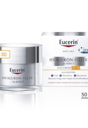 Eucerin Hyaluron-filler + 3x effect dagcreme SPF30 (50 Milliliter)