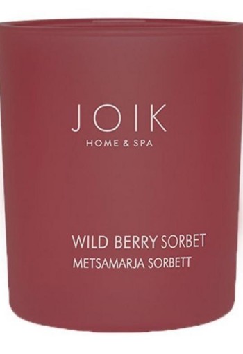 Joik Organics Geurkaars wild berry sorbet vegan (150 Gram)