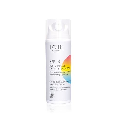Joik Organics Gezicht & bodylotion SPF15 (150 Milliliter)