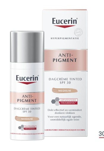 Eucerin Anti-pigment dagcreme tinted SPF30 medium (50 Milliliter)