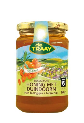de Traay Honing met duindoorn eko bio (350 Gram)