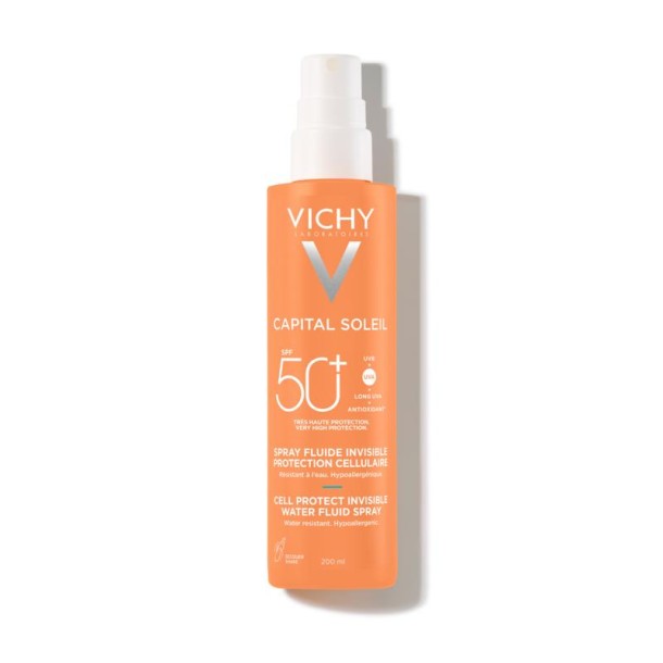Vichy Capital soleil uv cell protect fluide spray SPF50 (200 Milliliter)