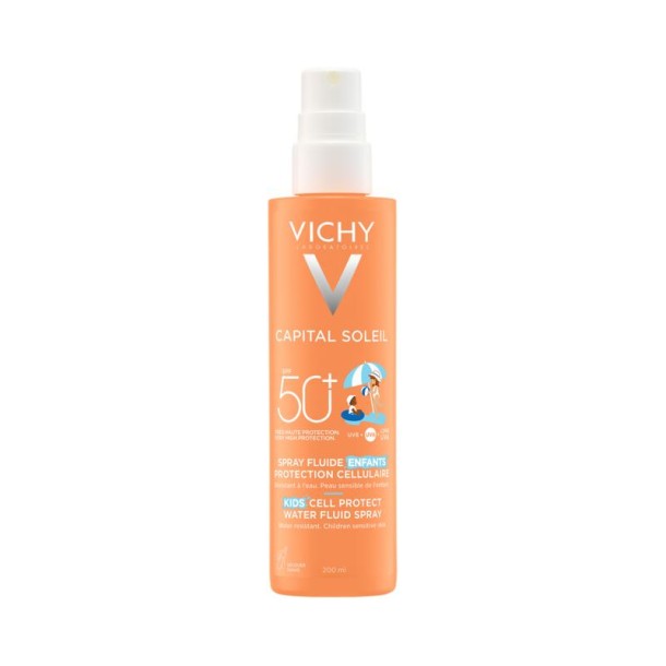 Vichy Capital soleil uv cell protect spray kind SPF50 (200 Milliliter)