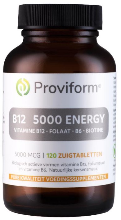 Proviform Vitamine B12 5000 mcg energy (120 Zuigtabletten)