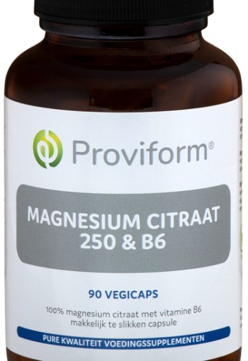 Proviform Magnesium citraat 250 & B6 (90 Vegetarische capsules)